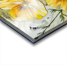 Yellow flowers 2 Acrylic print