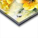Yellow flowers Acrylic print