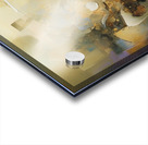 gold art brushes 2 Acrylic print