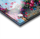 Italy flowered street Acrylic print