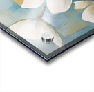 summer white flowers Acrylic print