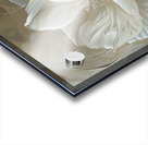 White Flowers Fabric:B Acrylic print