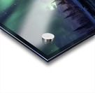 Northern Lights Alaska House Acrylic print