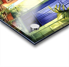 STREET ON THE ISLAND Acrylic print