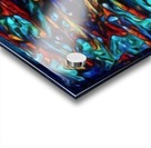 HUMANS BLUE Acrylic print