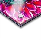 Red flower and Green Acrylic print