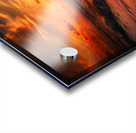 sunset beach red Acrylic print