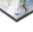 Blue Day Flowers Acrylic print