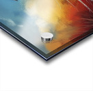 White  Red Fantasy Acrylic print