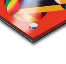 pyramids of faces Acrylic print