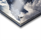 winter in the mountains Acrylic print