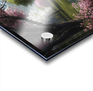 Lake view in spring Acrylic print