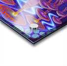 fluorescent mushrooms Acrylic print