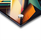 lines colors art Acrylic print