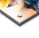 splashed with colors tree Acrylic print