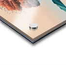 two colors in winter Acrylic print