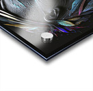 warrior man sculpture Acrylic print