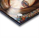 christ in glass Acrylic print