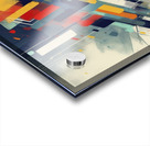 abstract linear colors Acrylic print