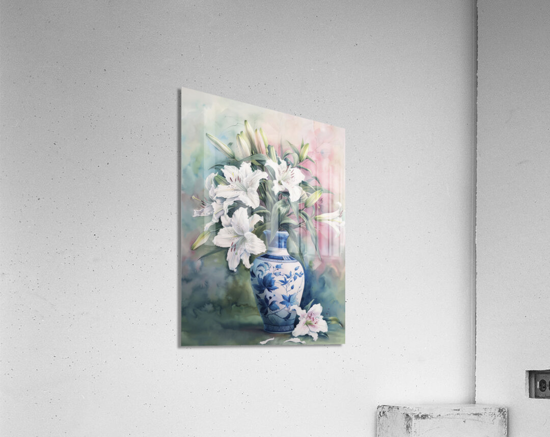 WT Flowers Acrylic Print