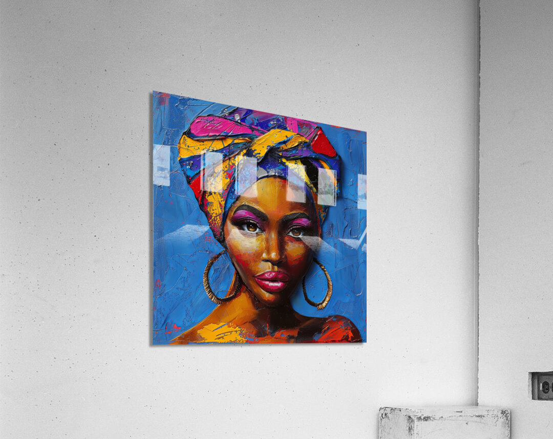 Traditional women Acrylic Print