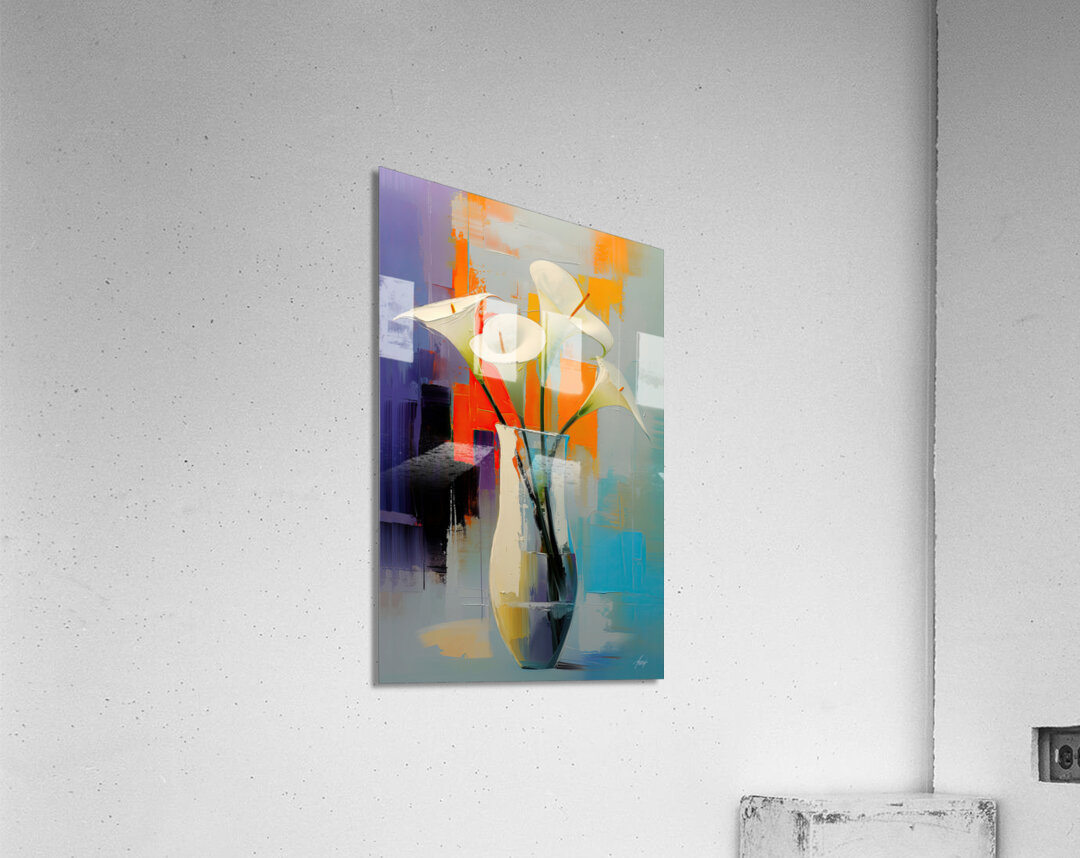 fifties flowers Acrylic Print