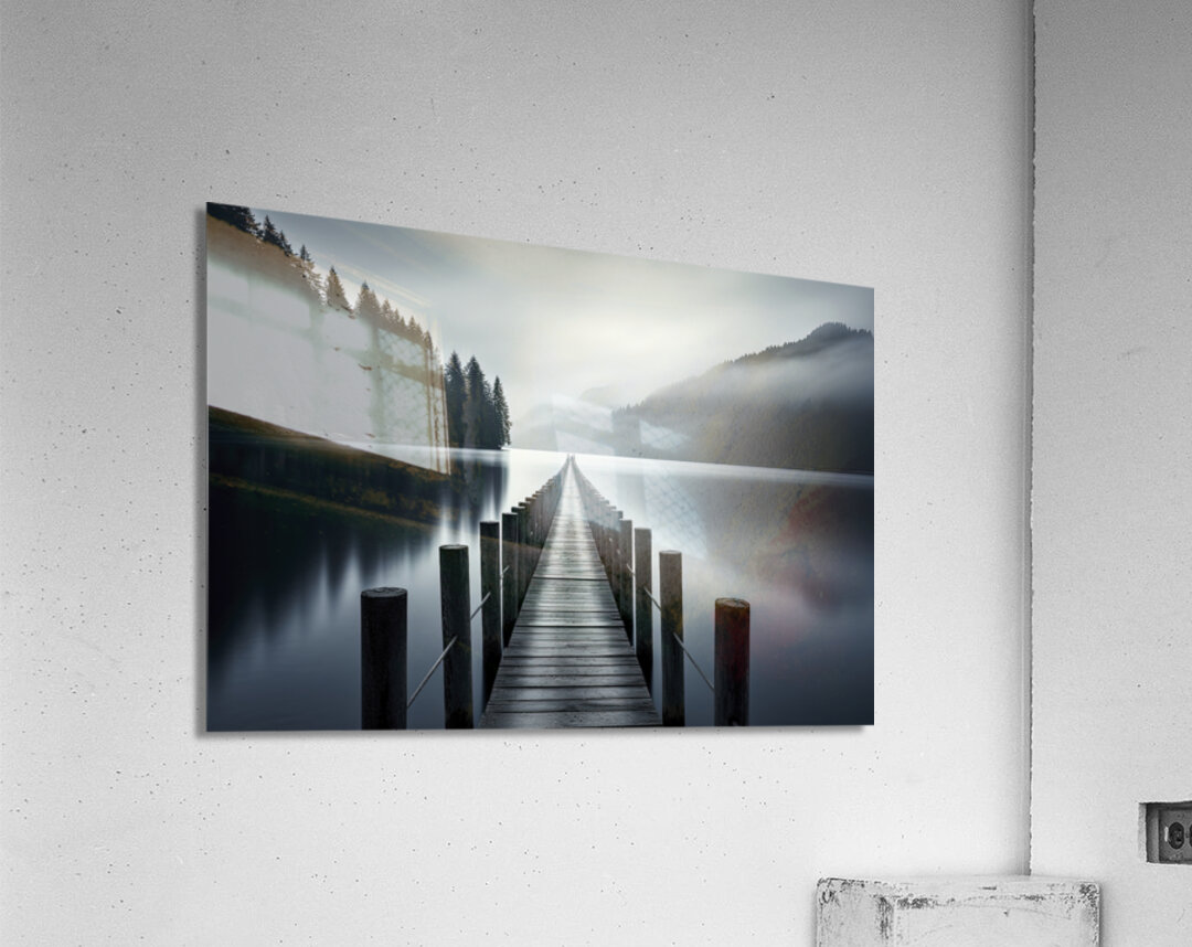 dawn path Acrylic Print