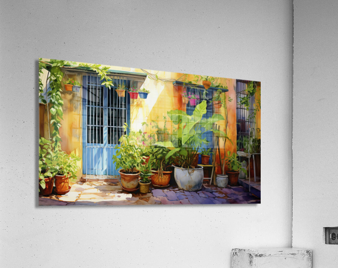 TADICINAL ISLAND STREET Acrylic Print