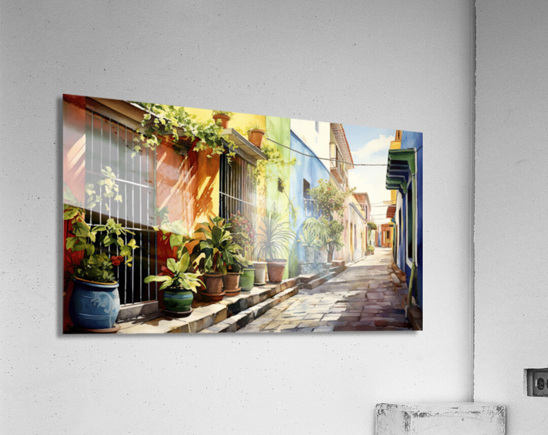 ISLAND STREET Acrylic Print