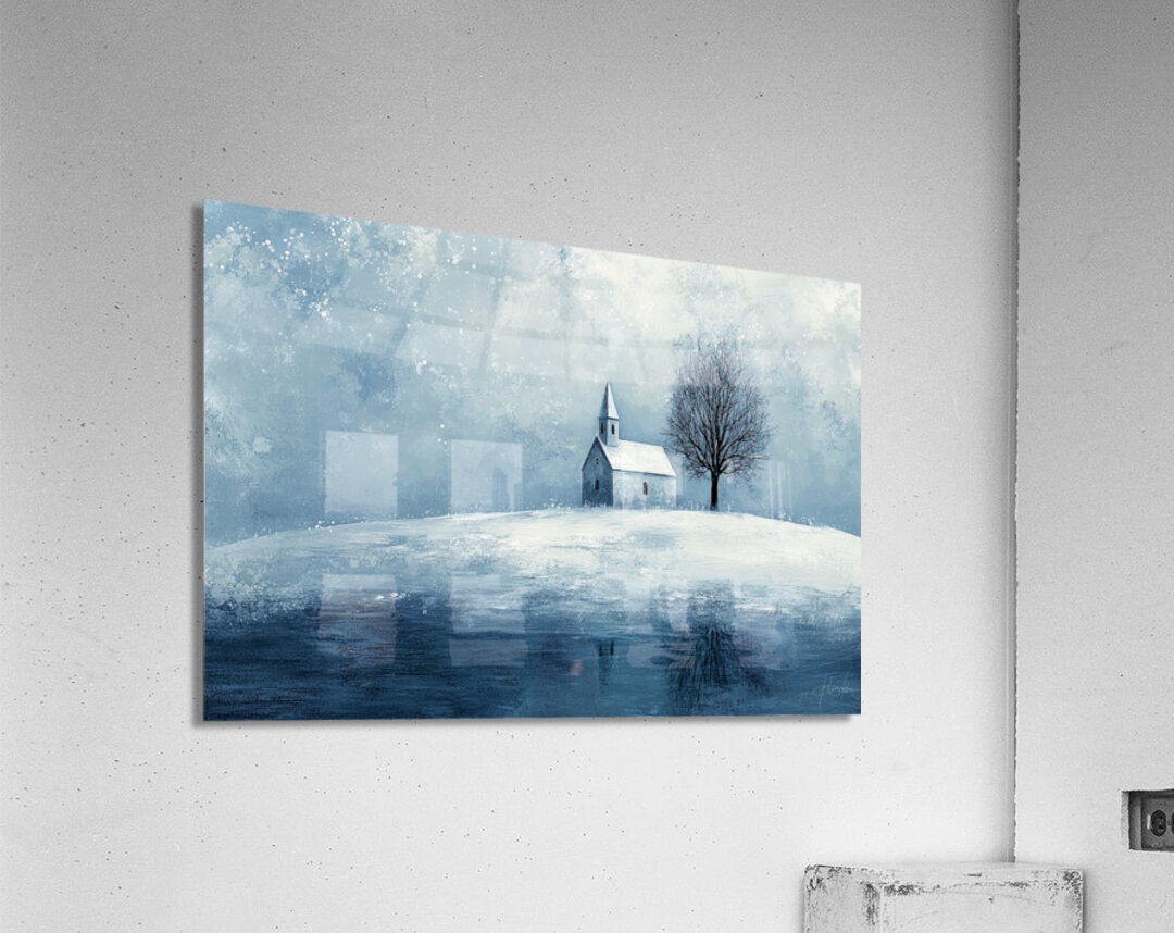 A DARK WINTER Acrylic Print