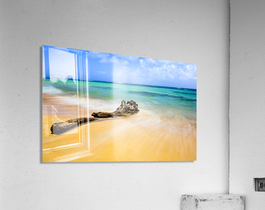 SEVEN SEA BEACH PR Acrylic Print