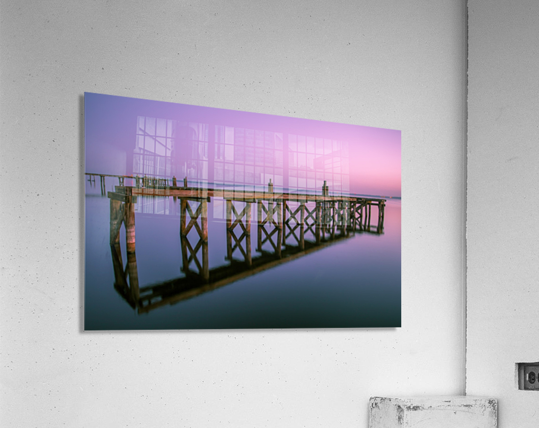 MORNING AT LAKE MONROE Acrylic Print