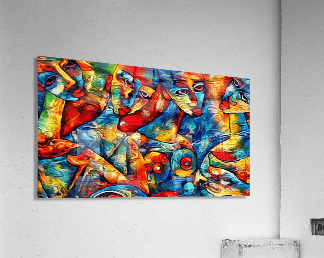 Caribbean Womens  Acrylic Print