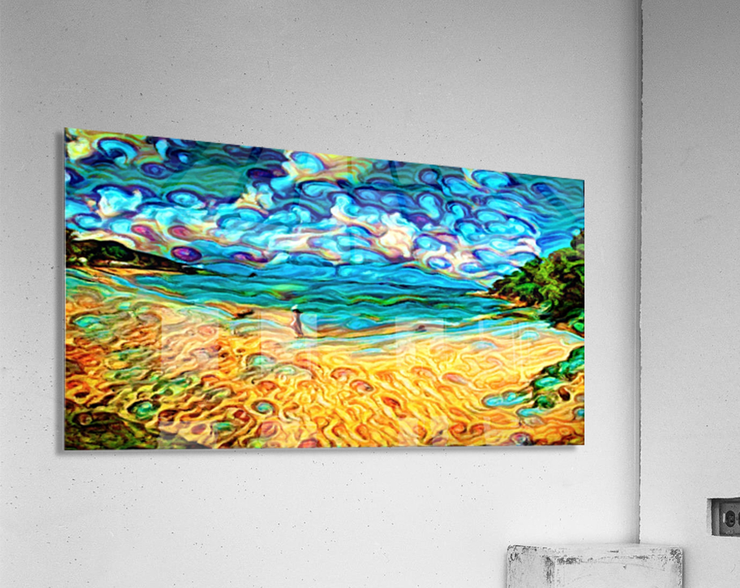 Women In The Beach Acrylic Print