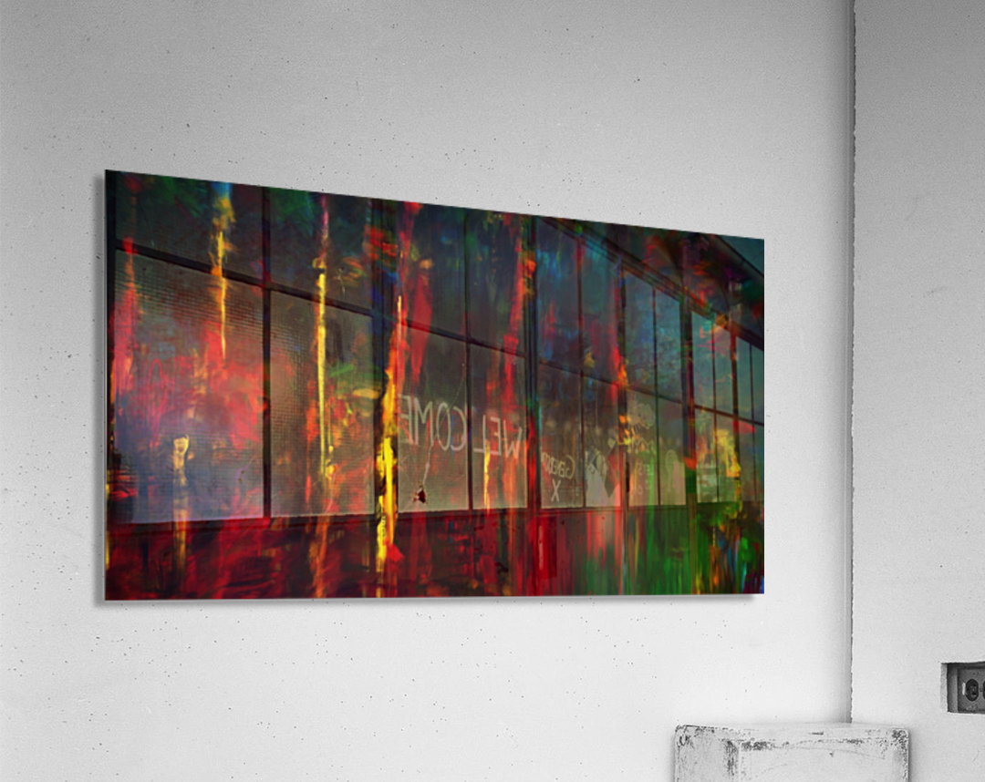 Colorful Swamp Acrylic Print