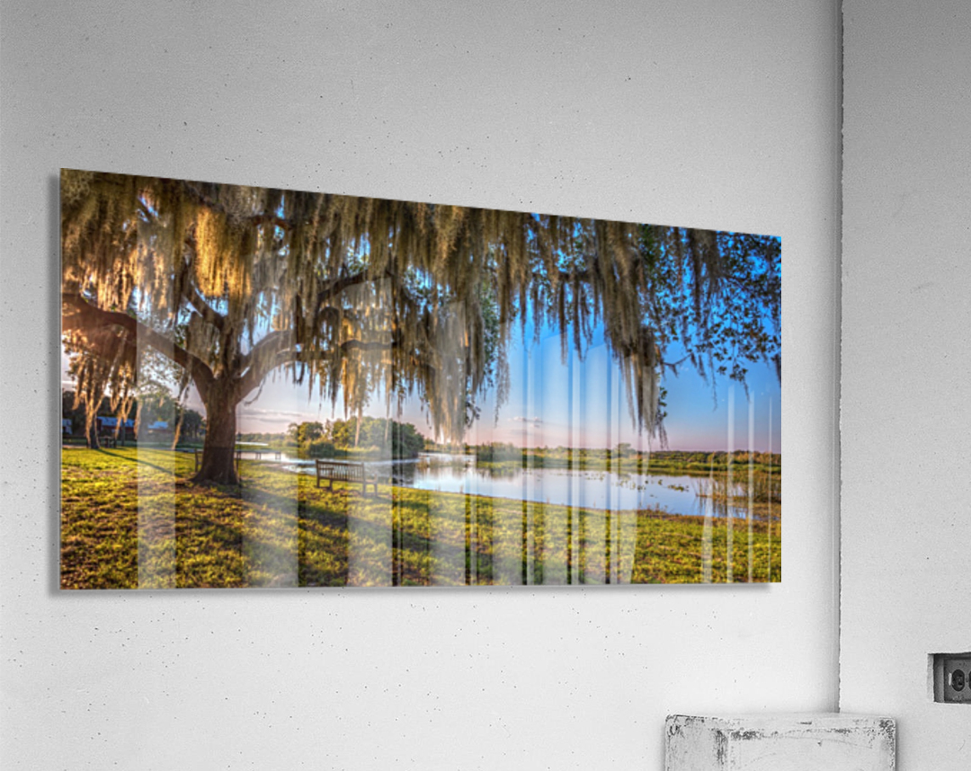 FLORIDA LAKE Acrylic Print