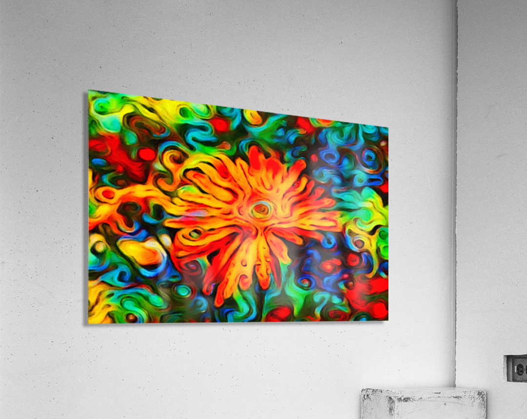 Drop Flower Acrylic Print