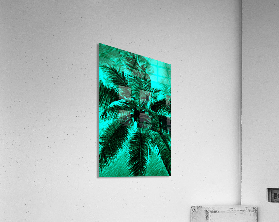 Palm Agua Acrylic Print