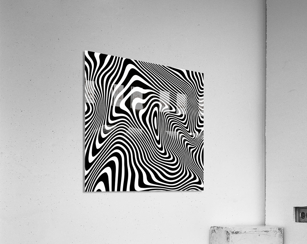 ZEBRE LINES Acrylic Print