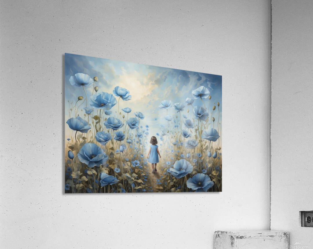 DREAM OF FLOWER FOREST1 Acrylic Print
