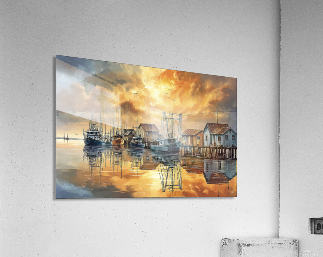 OLD MARINA 41A Acrylic Print