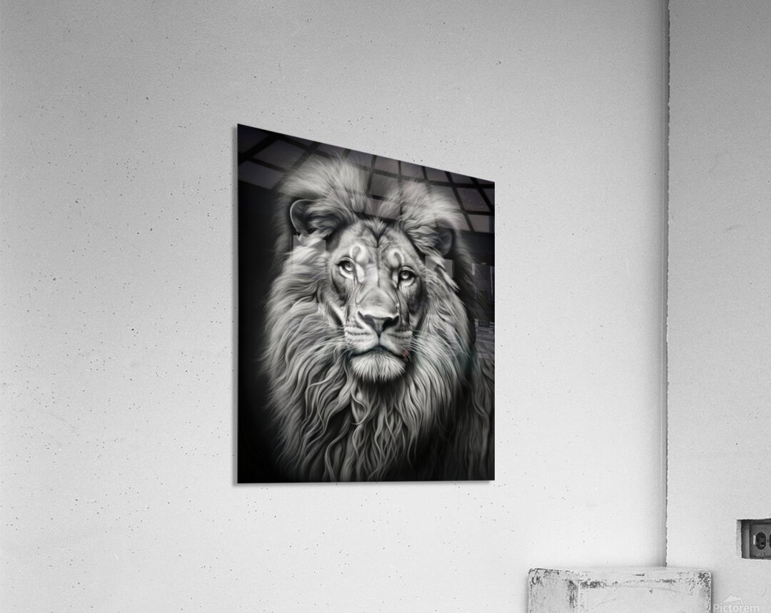 Leon face Acrylic Print