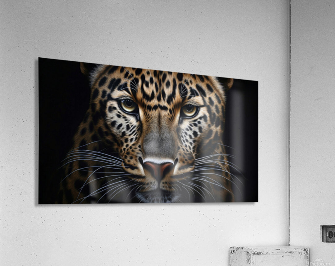  leopard s face Acrylic Print