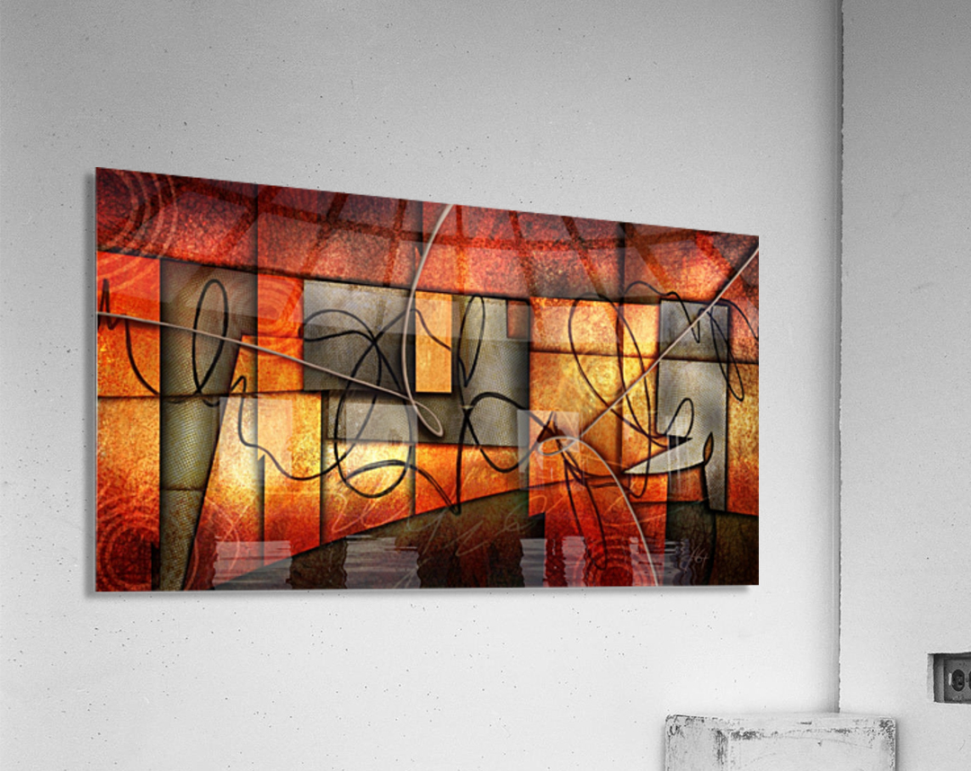 Italian coffee wall Acrylic Print