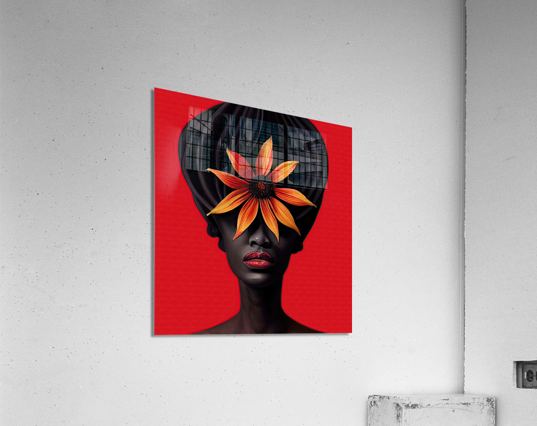 flower head Acrylic Print