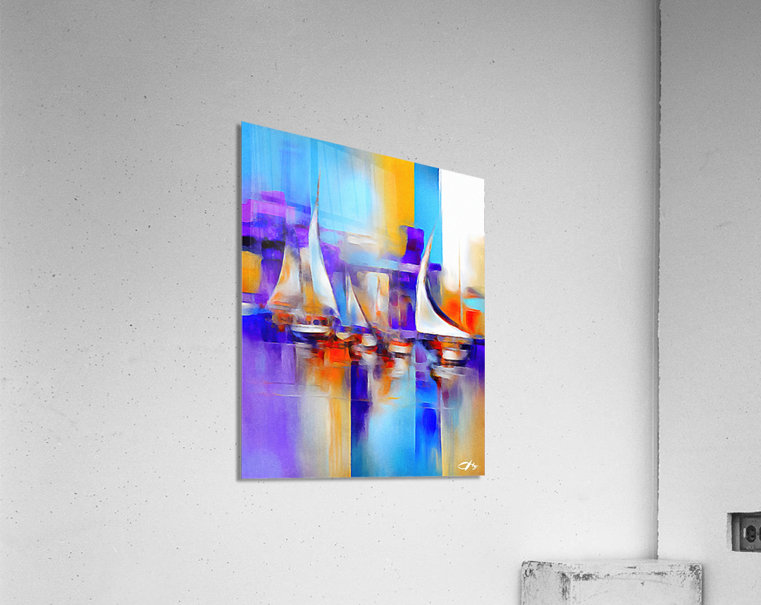 happy port Acrylic Print