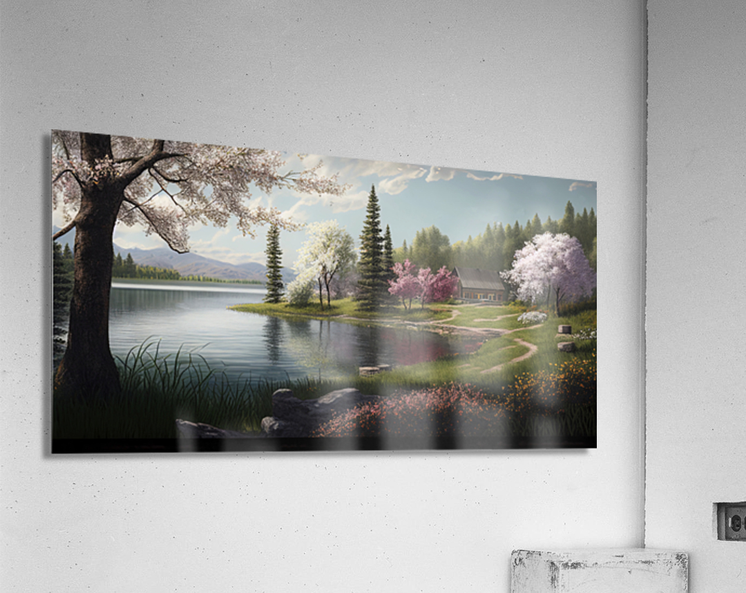 lake view Acrylic Print