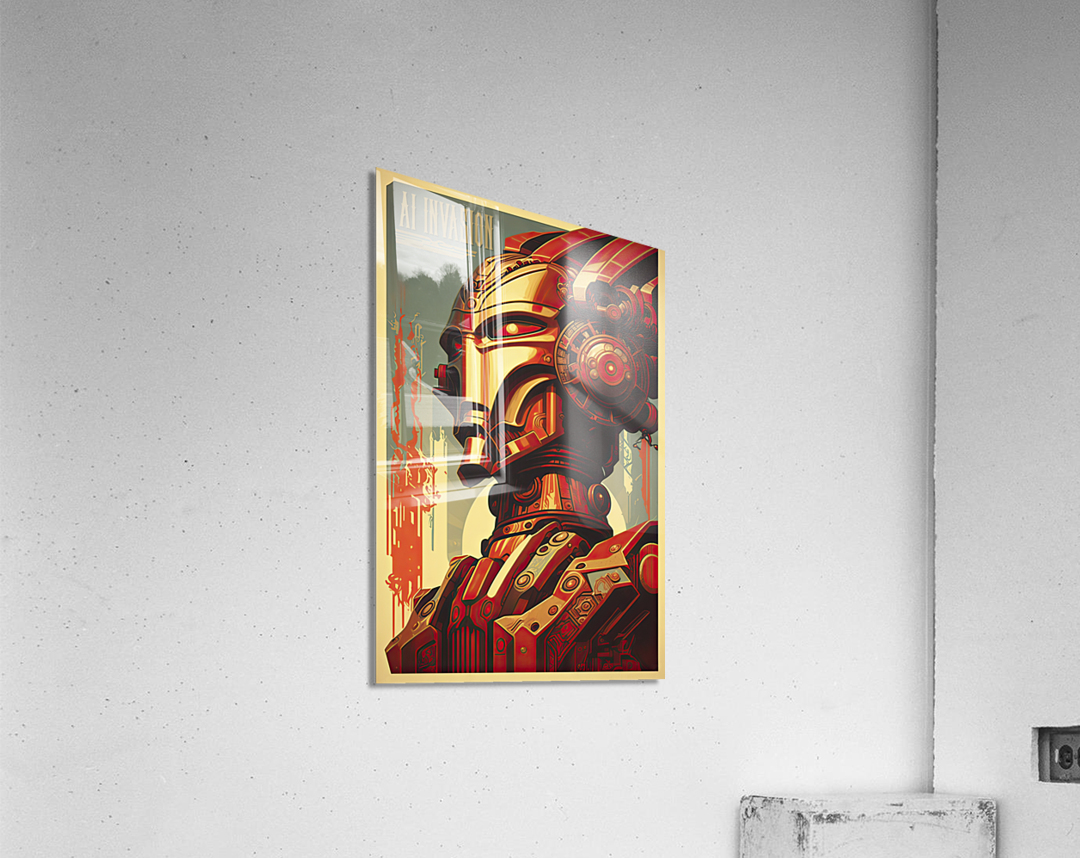 millennia AI invasion Acrylic Print