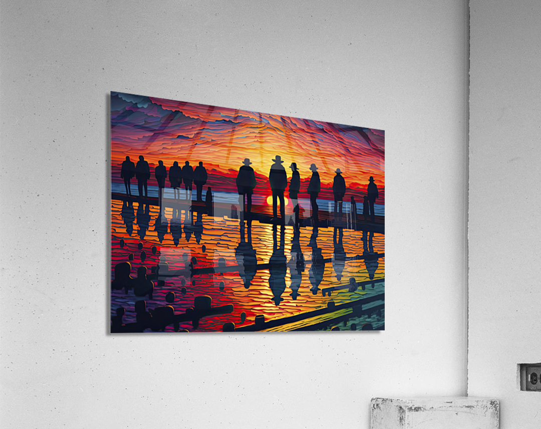 A new sunrise Acrylic Print