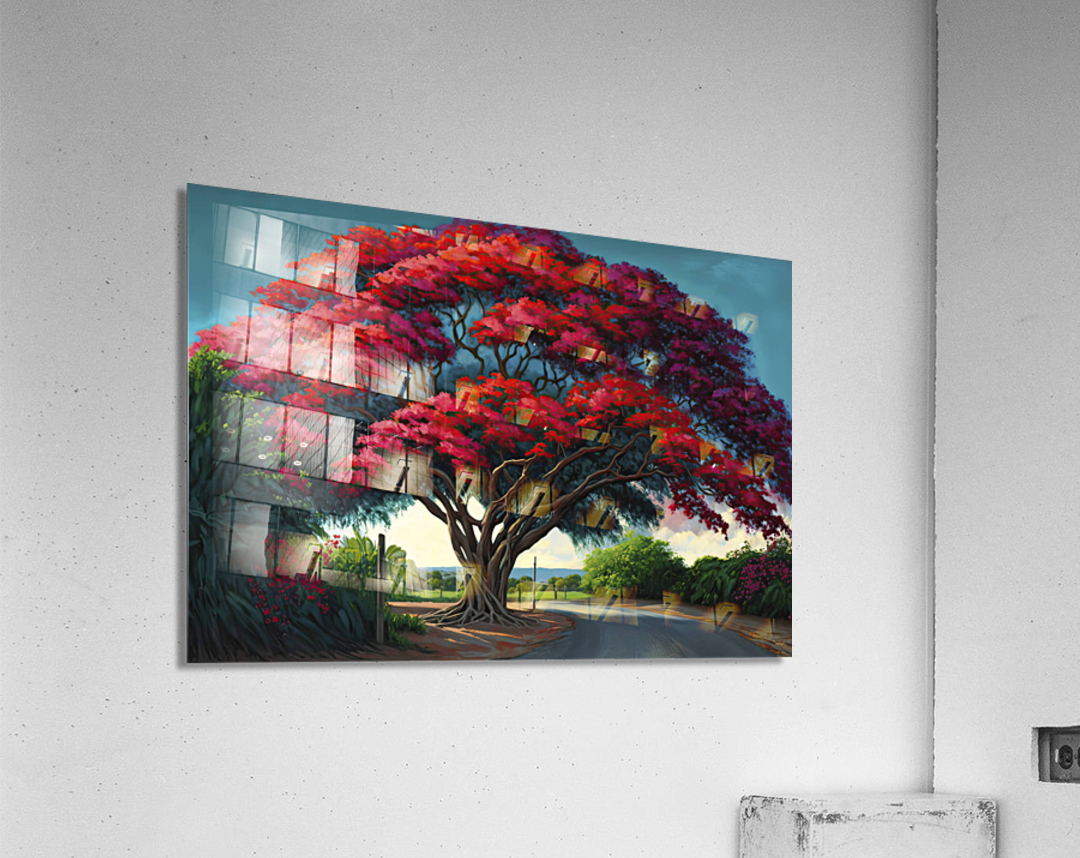 flamboyan de puerto rico Acrylic Print